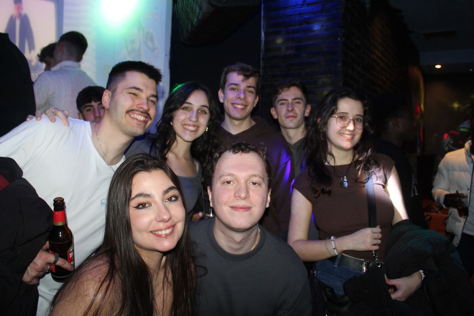 Salamanca de noche, sabado 24 de enero