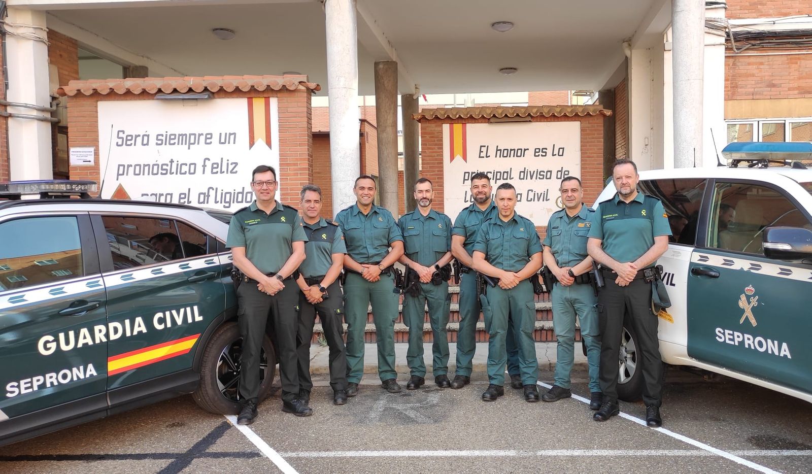 Equipo Lume de la Guardia Civil de Zamora
