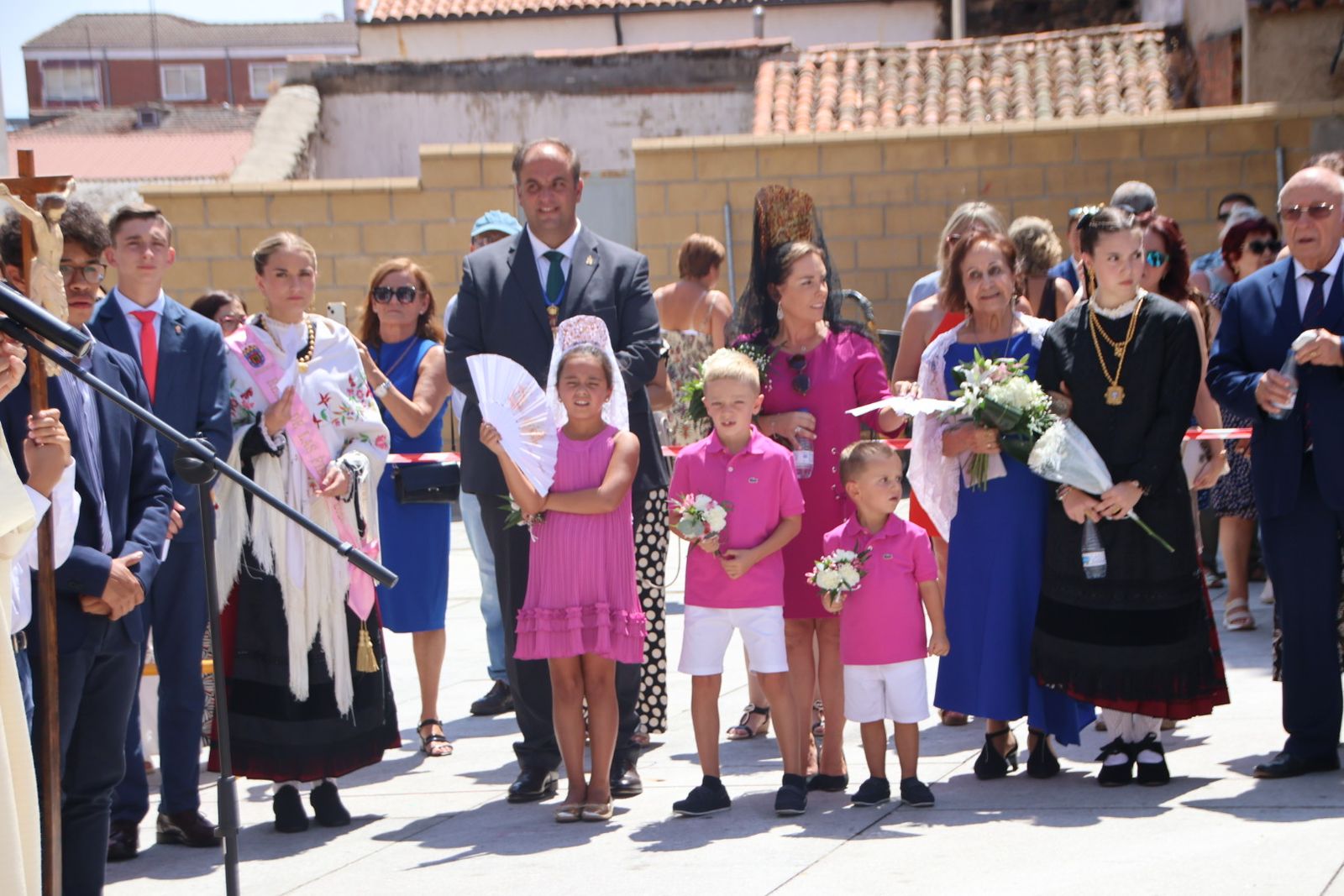 Procesión y ofrenda floral en honor de Nuestra Señora de la Asunción en Guijuelo