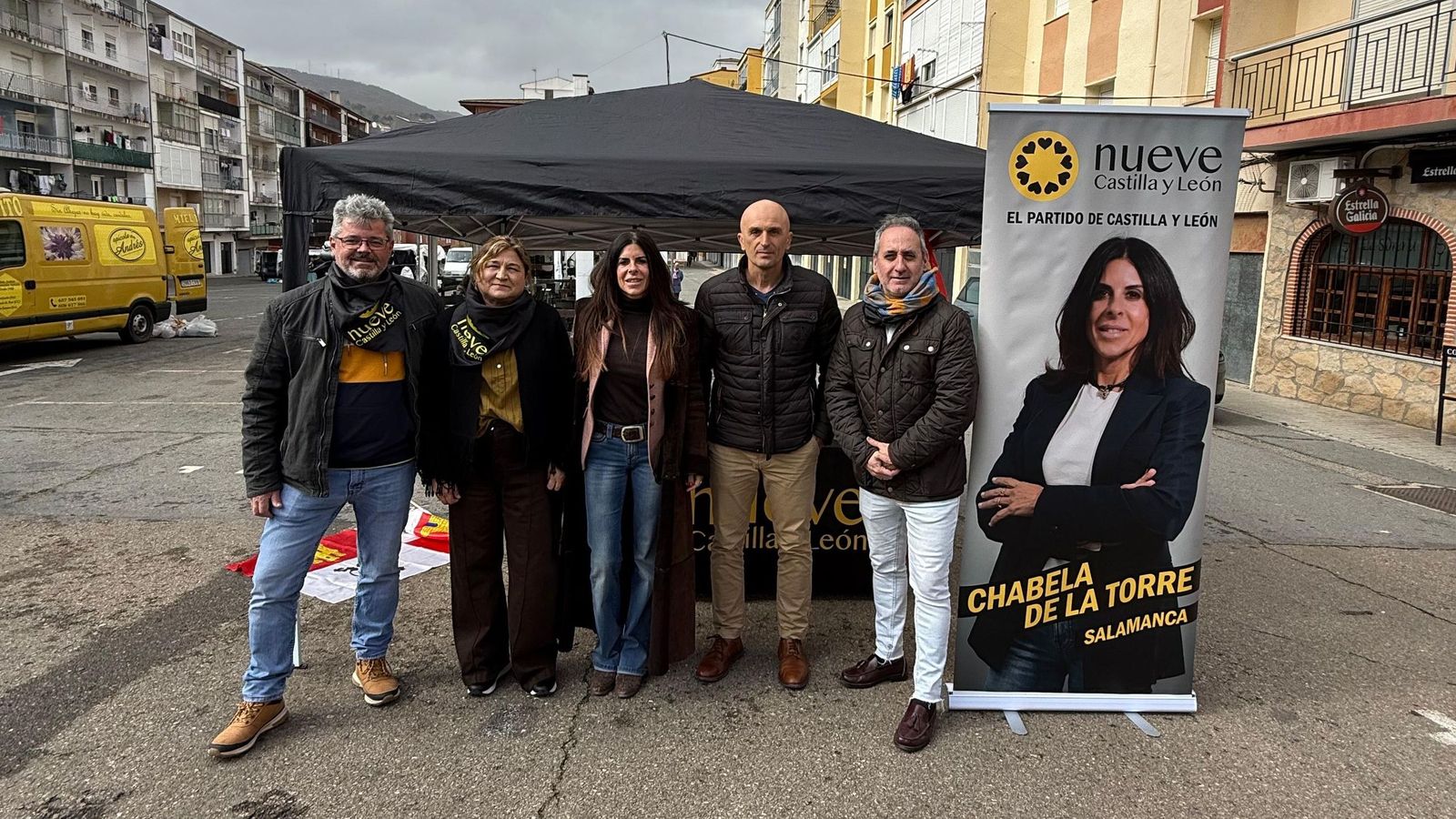 Chabela de la Torre presenta en Béjar las propuestas de Nueve Castilla y León para reactivar la comarca