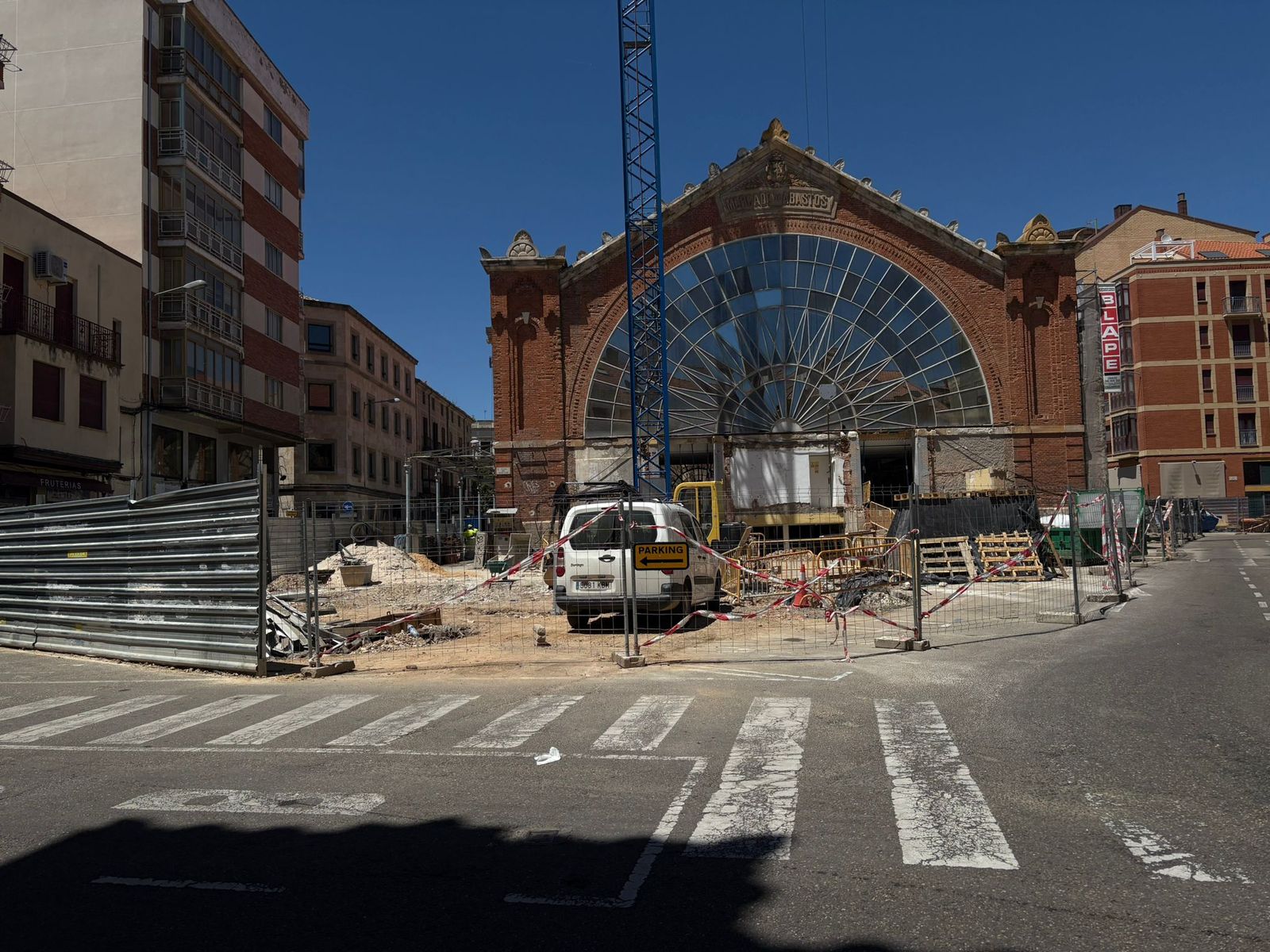 Obras en el Mercado de Abastos