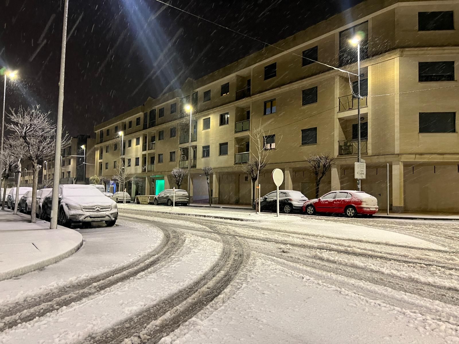 Nevada en Salamanca 28 de enero 2026