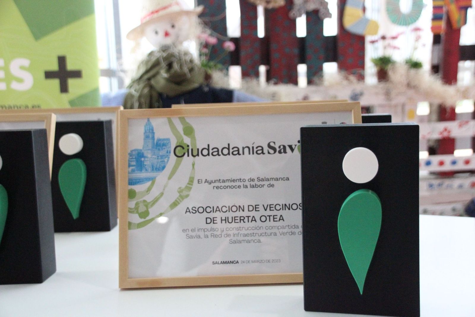 entrega de los reconocimientos a los ‘Ciudadanos Savios’ con motivo de la celebración del ‘Savia Day’