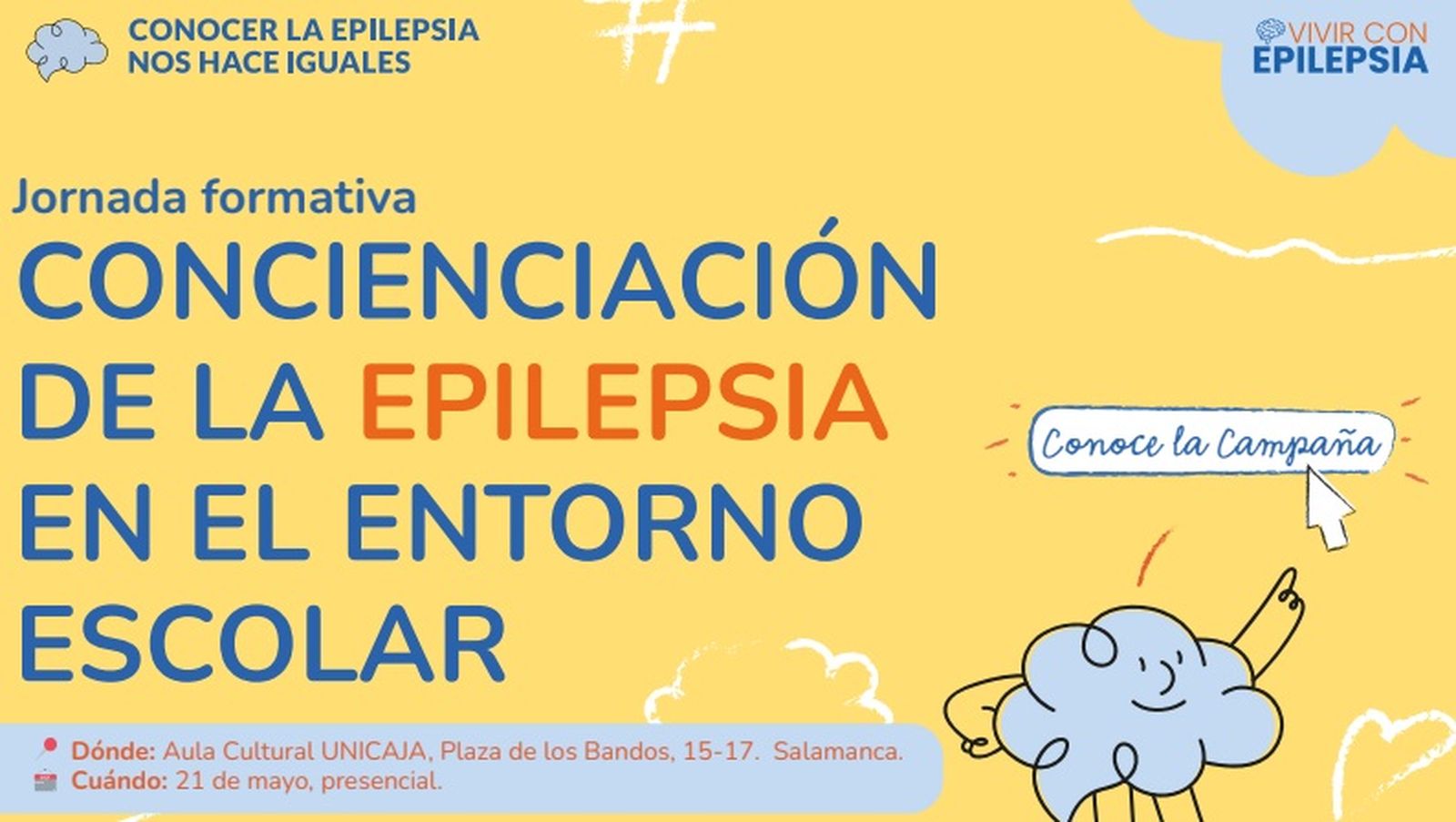 Concienciación de la epilepsia en el entorno escolar