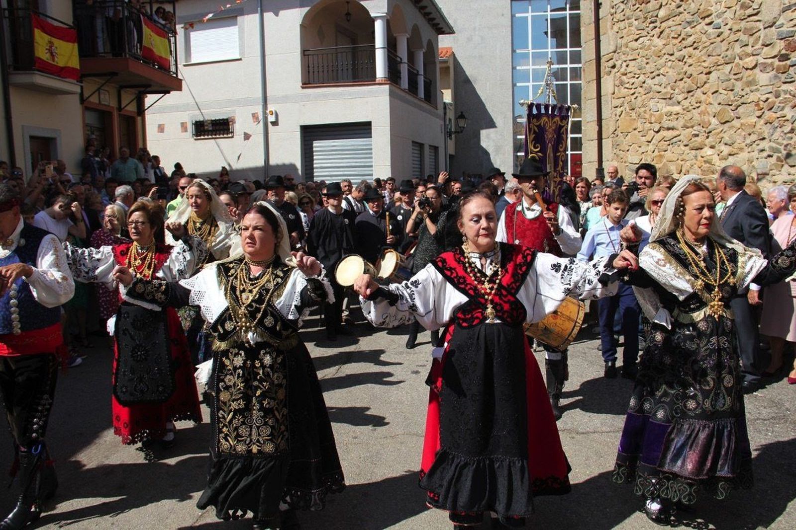 Fiestas en Tamames 2017: procesión