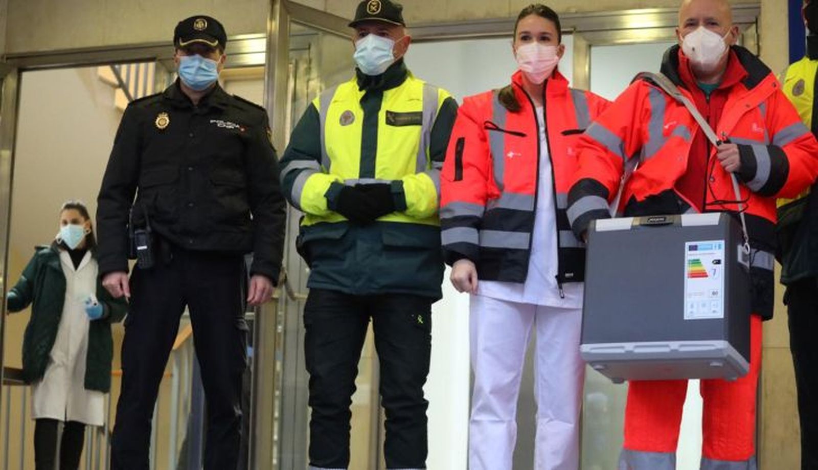 Reparto de la vacuna en Salamanca