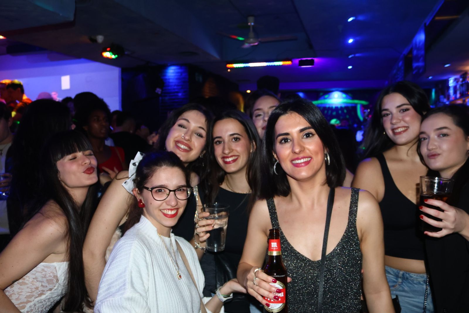 Salamanca de noche, sábado 21 de febrero