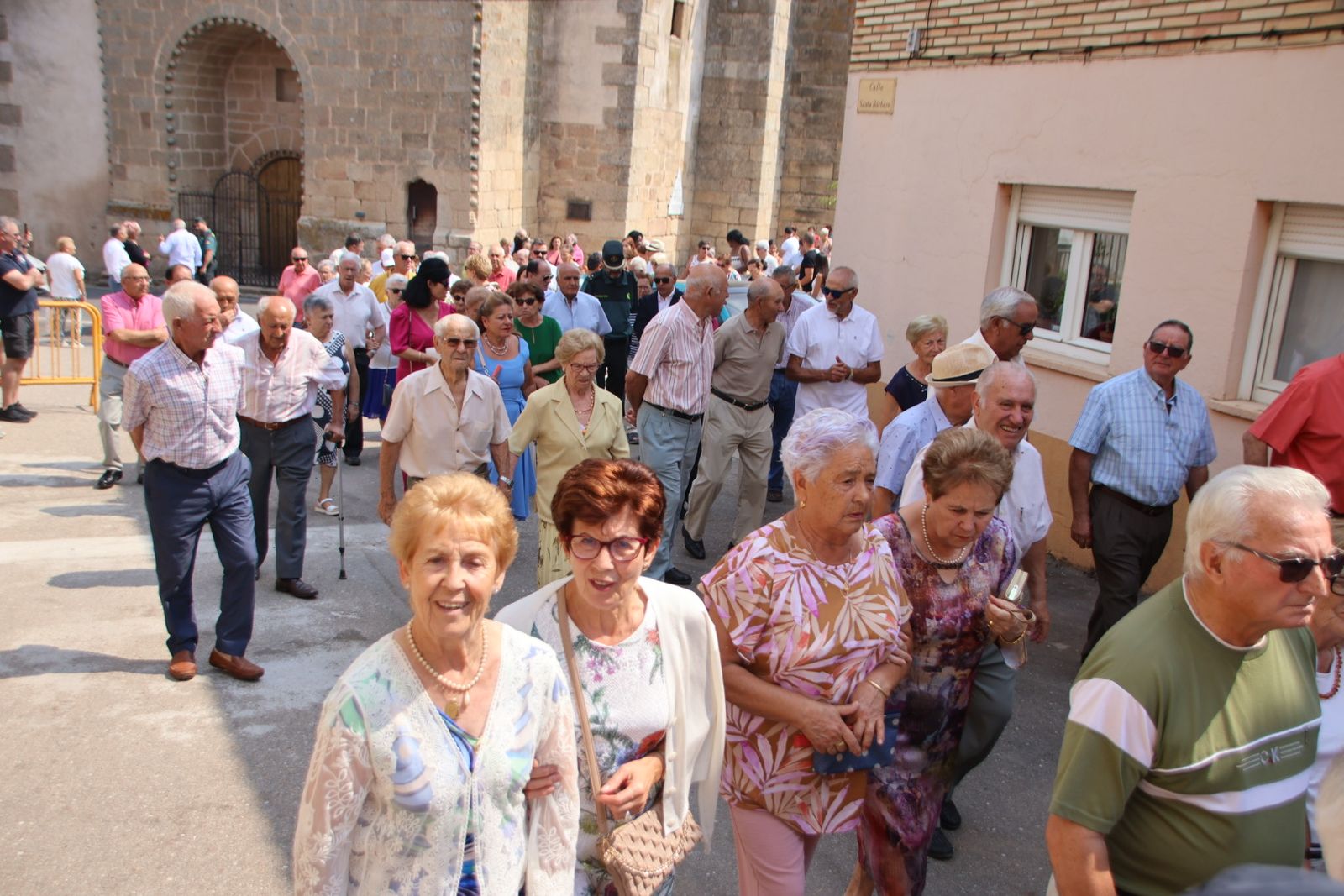 Masueco misa y procesión en honor a San Bernardo