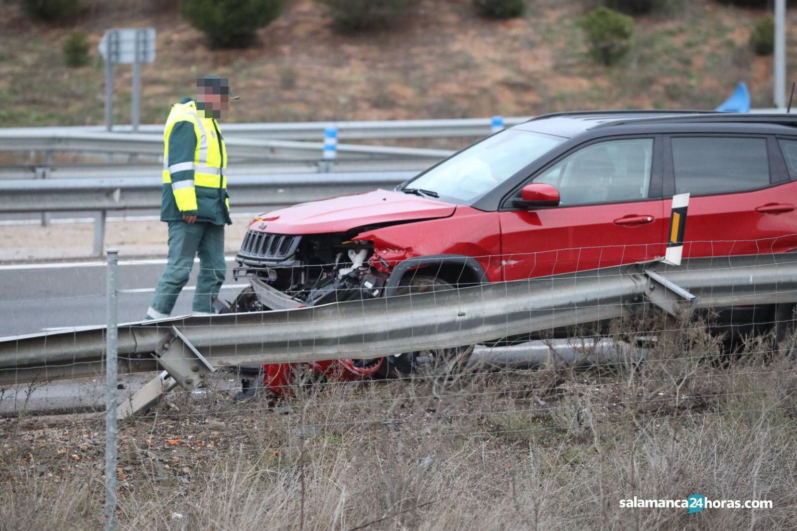 Accidente Villamayor autovía 1