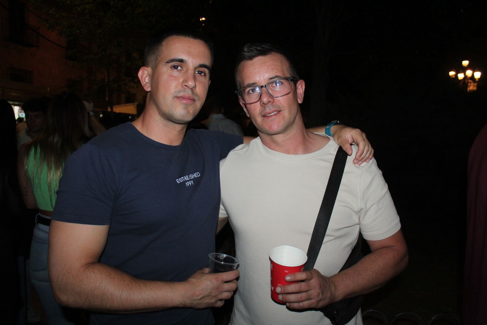 Ambiente en la Feria de Día en la tarde de este sábado
