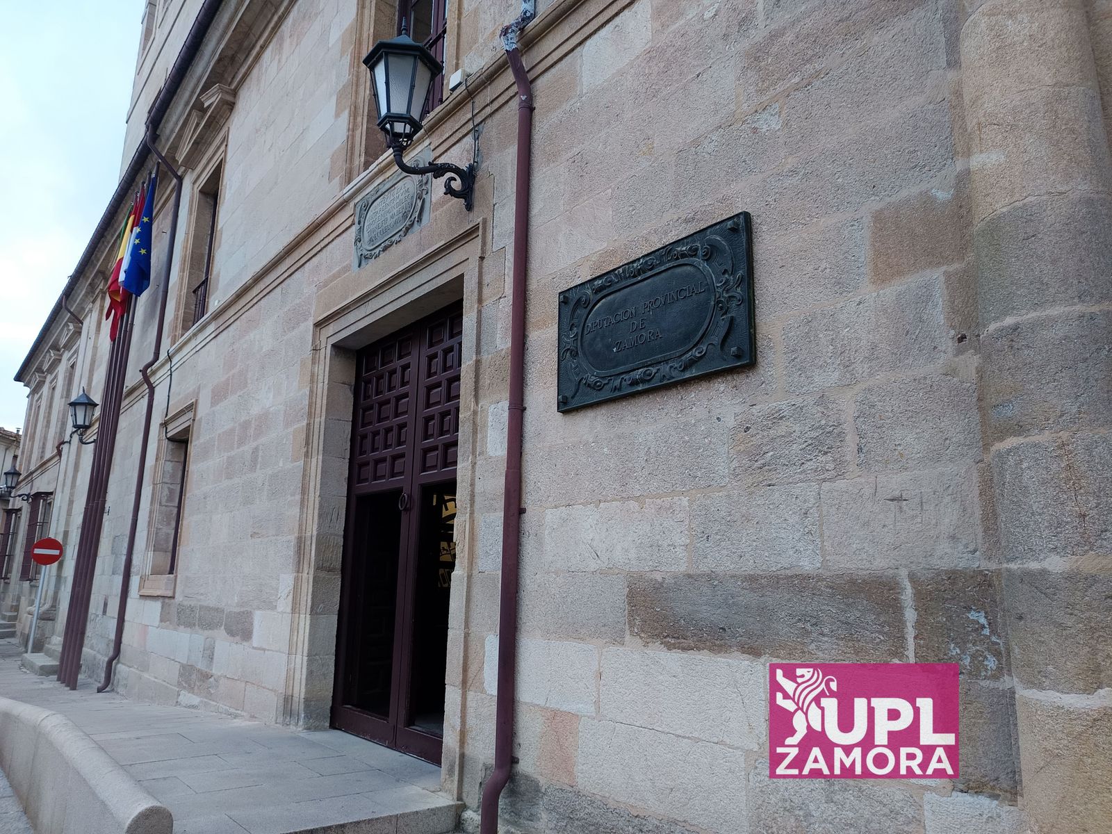 Fachada de la Diputación de Zamora. UPL