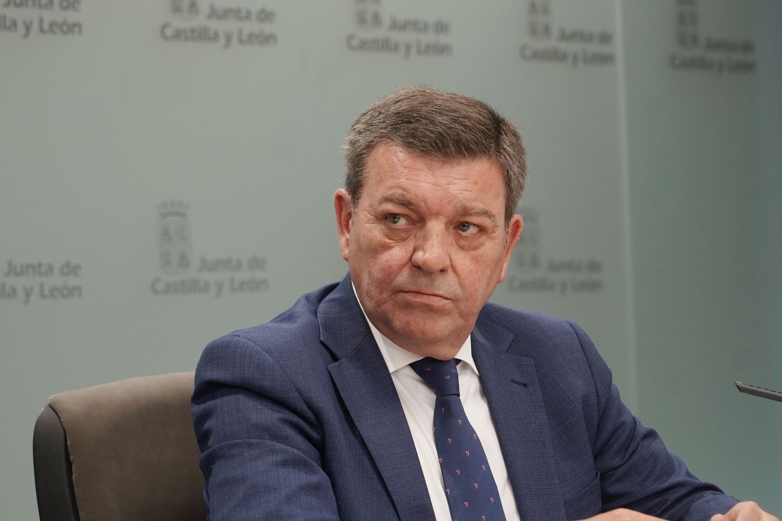 Rubén Cacho  ICAL. El consejero de la Presidencia, Luis Miguel González Gago, comparece en rueda de prensa posterior al Consejo de Gobierno