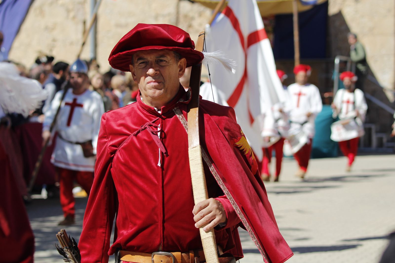 Aldeatejada vuelve a disfrutar de su mercado medieval por las Vísperas Nupciales