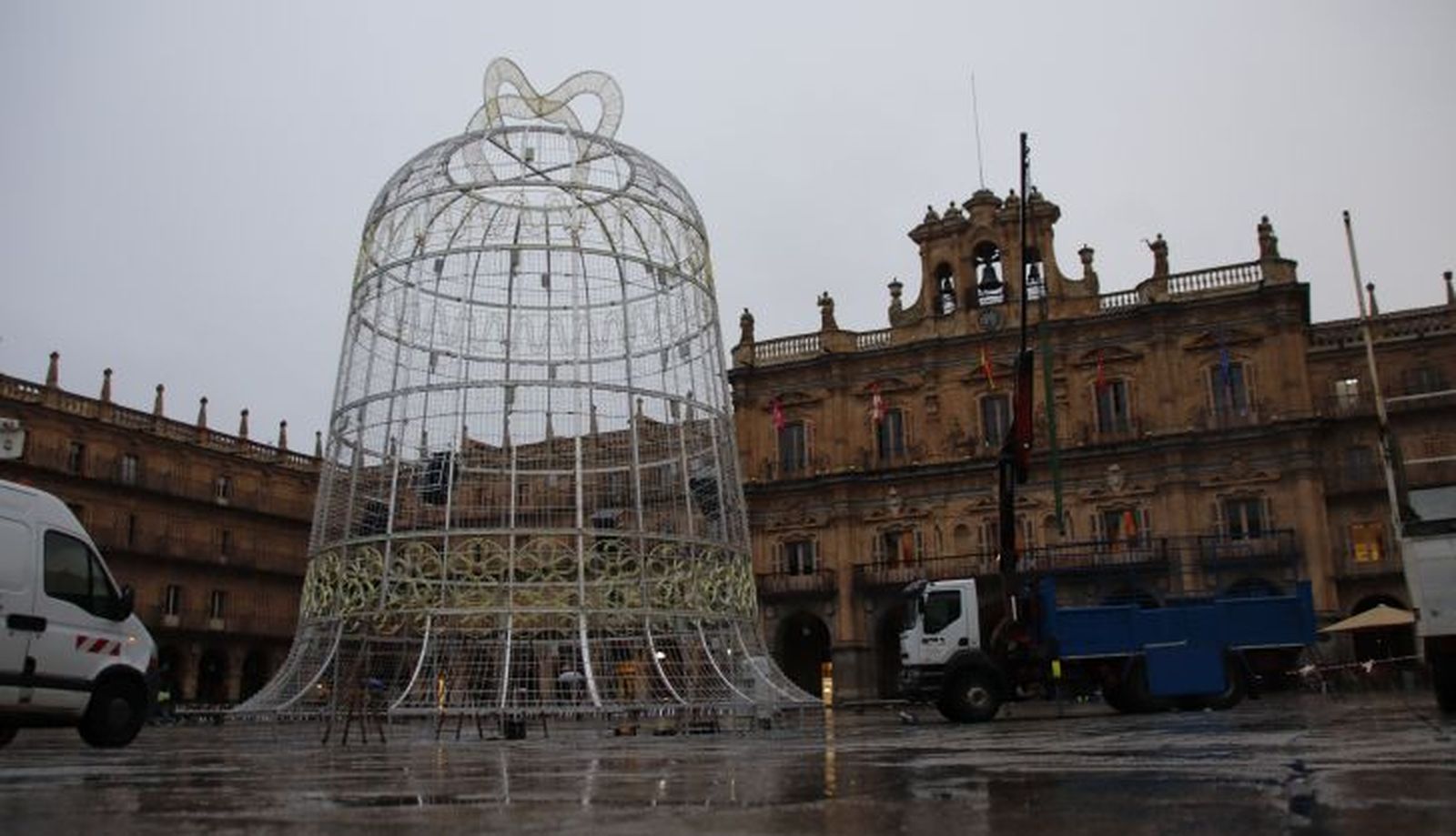 Adorno de navidad, campana 