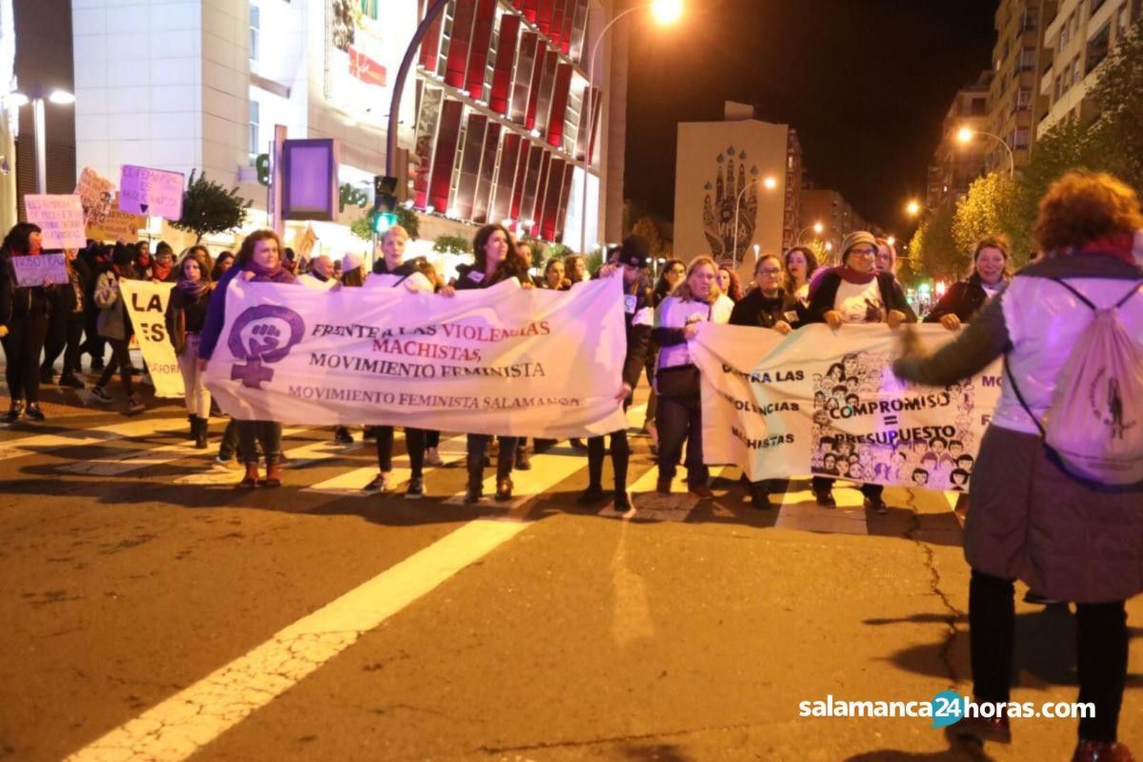 Imagen de archivo de la manifestación por el 25N
