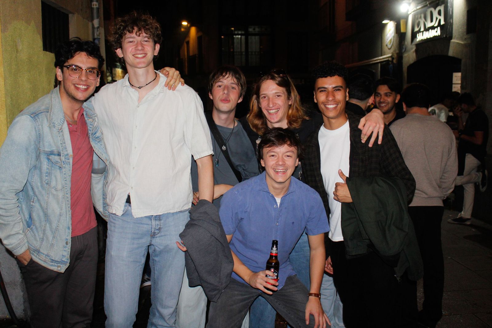 Salamanca de noche, viernes 3 de octubre