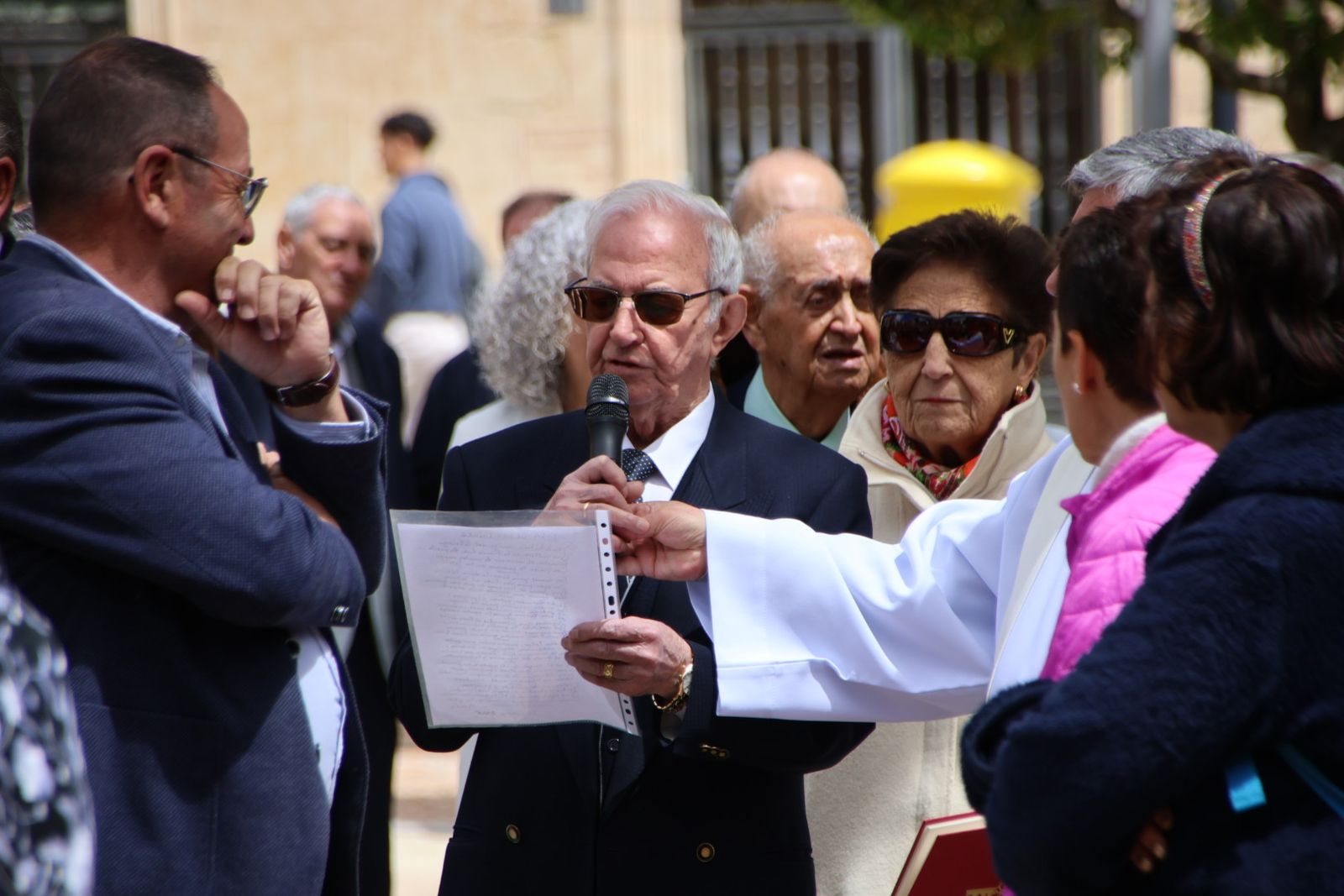 Procesión y bendición simbólica de los campos por el día del patrón de los agricultores, San Isidro Labrador