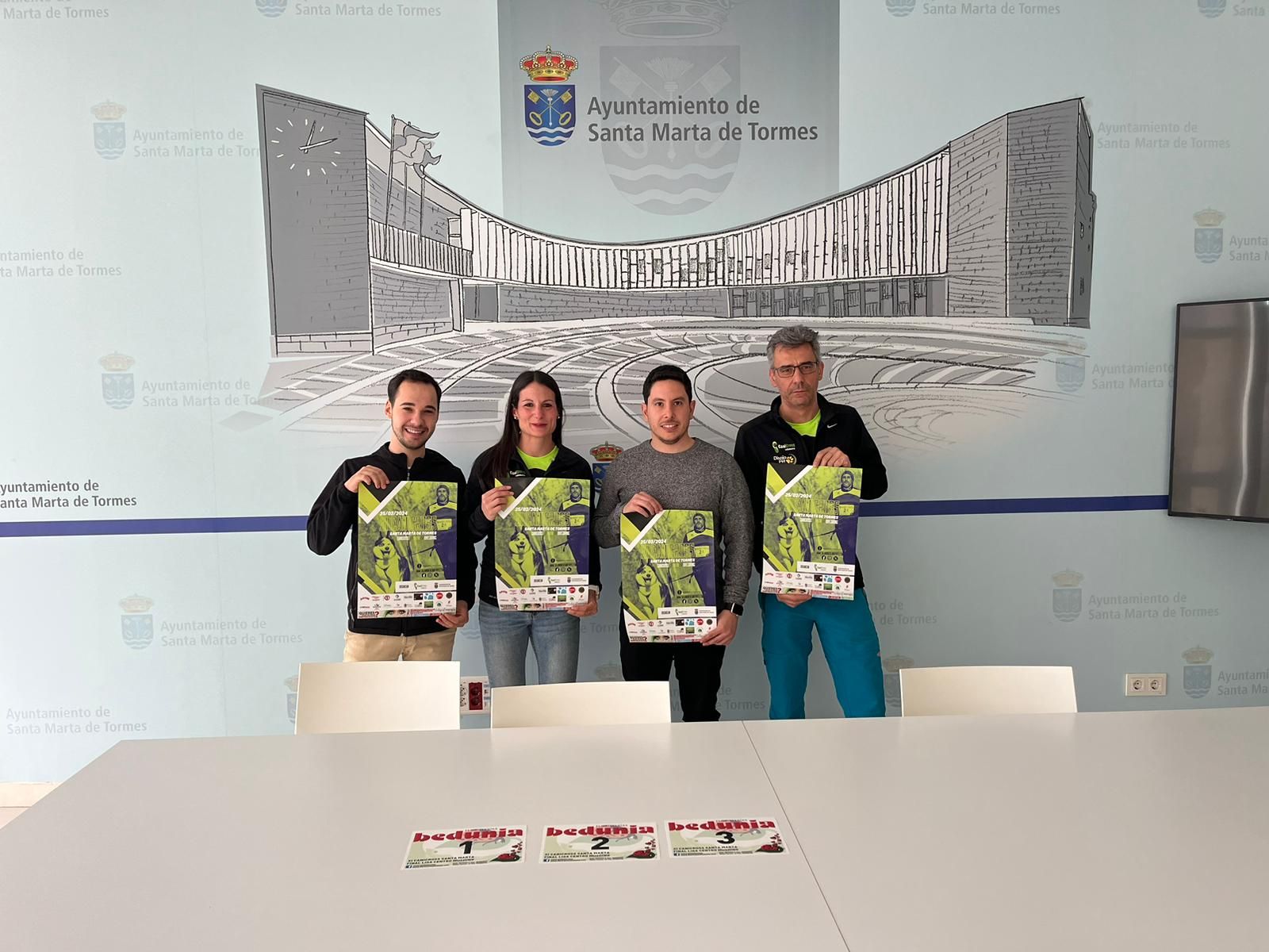 Presentación canicross en Santa Marta