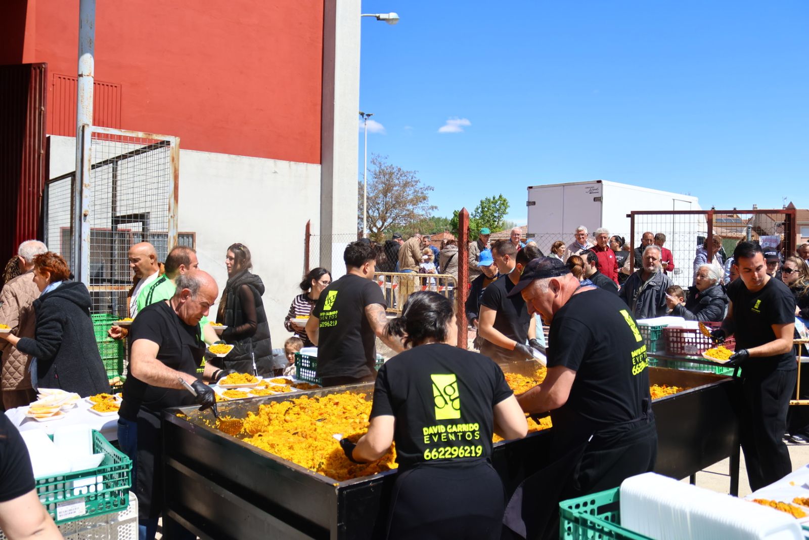 Paella popular en Villoria