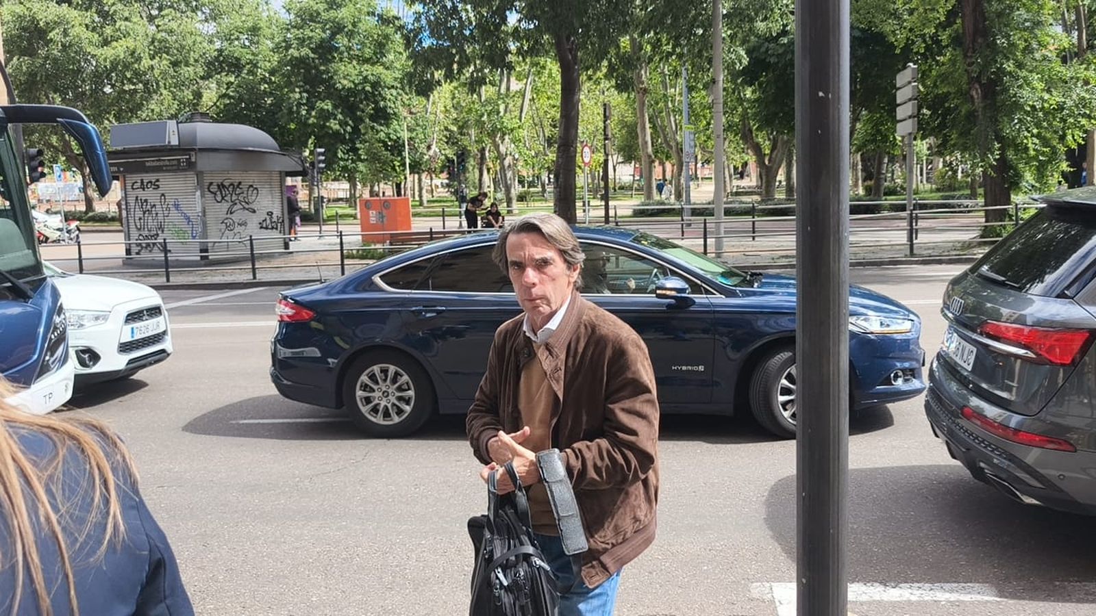 El expresidente José María Aznar visita Salamanca