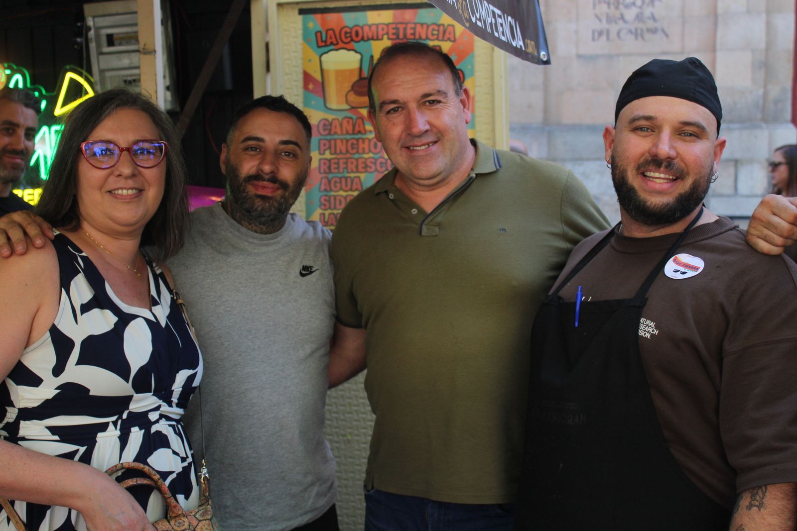 Ambiente en la Feria de Día en el mediodía de este sábado