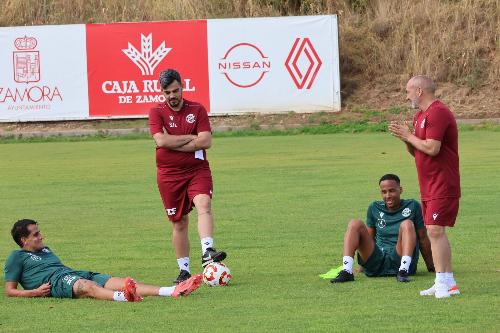 Primer entrenamiento Zamora CF 25-26