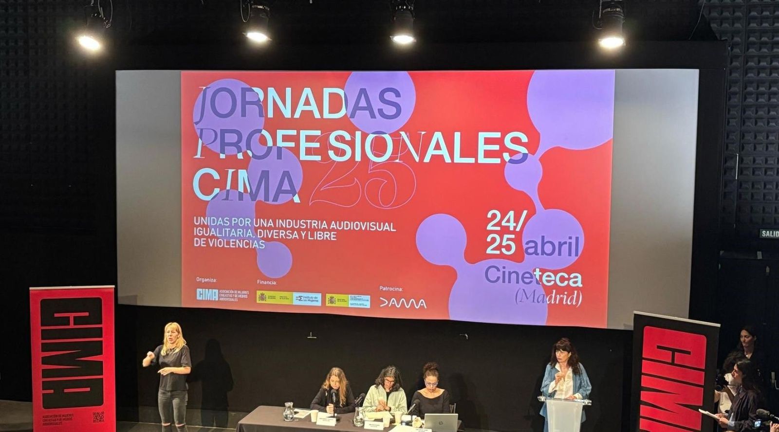 Asociación de Mujeres Cineastas y de Medios Audiovisuales presentado el informe