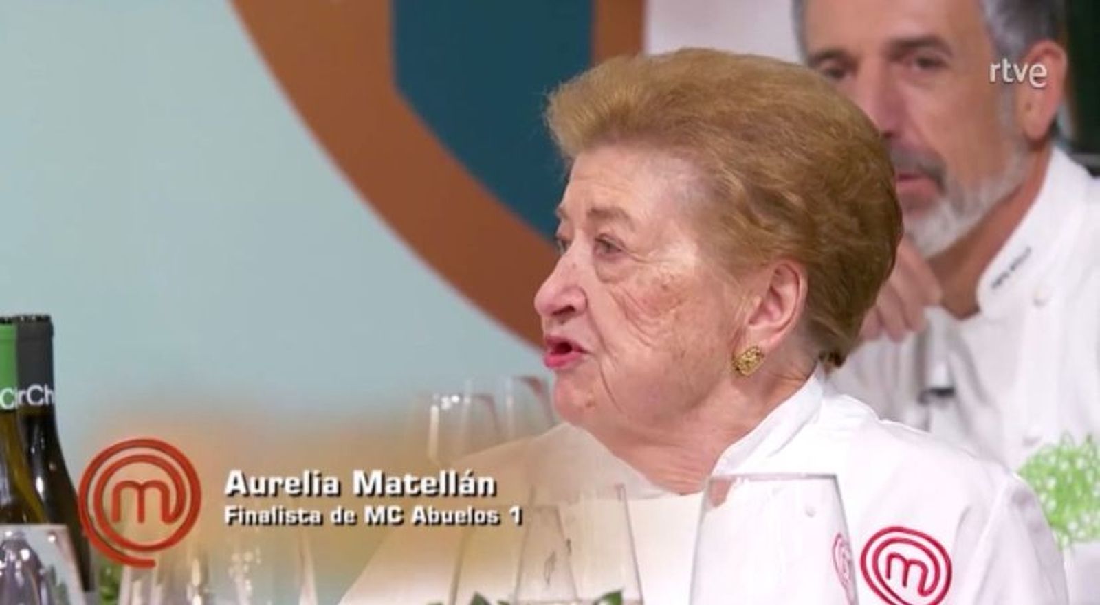 Aurelia Matellán en un instante del programa TVE