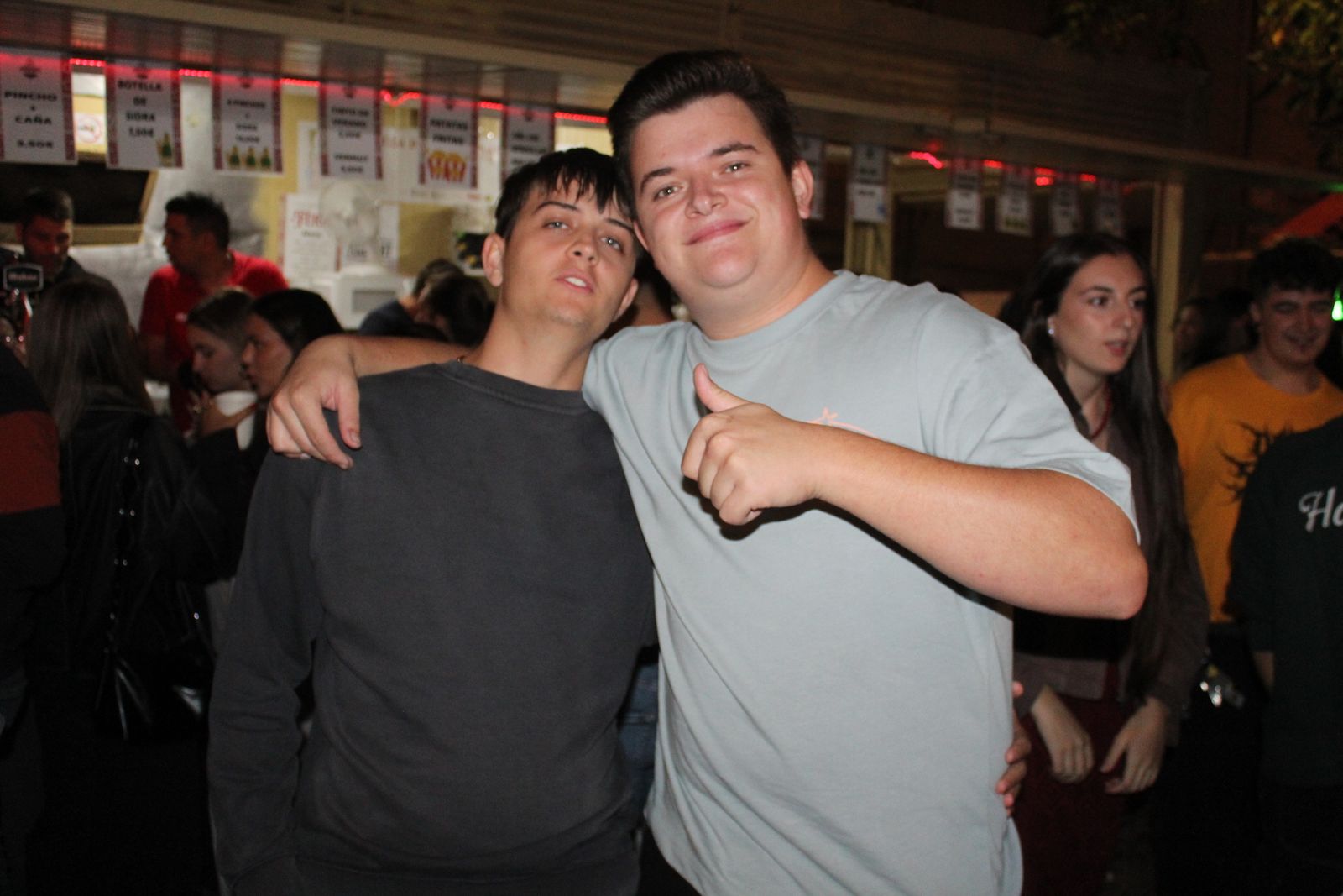 Ambiente en la Feria de Día en la tarde de este miércoles