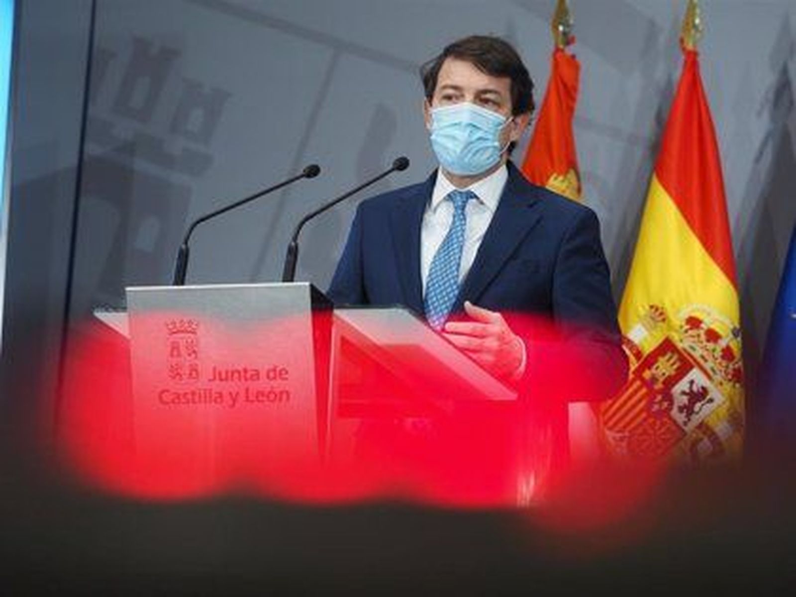 Presidente de la Junta de Castilla y León, Fernández Mañueco. FOTO EP