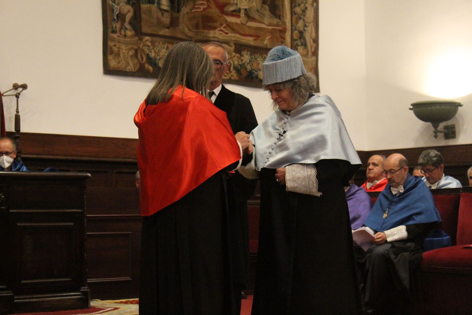 Ceremonia de investidura de los nuevos "Honoris Causa"