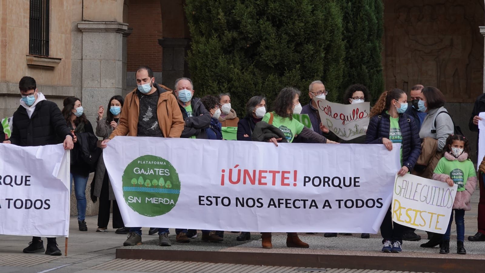 Gajates dice No a la planta de compostaje