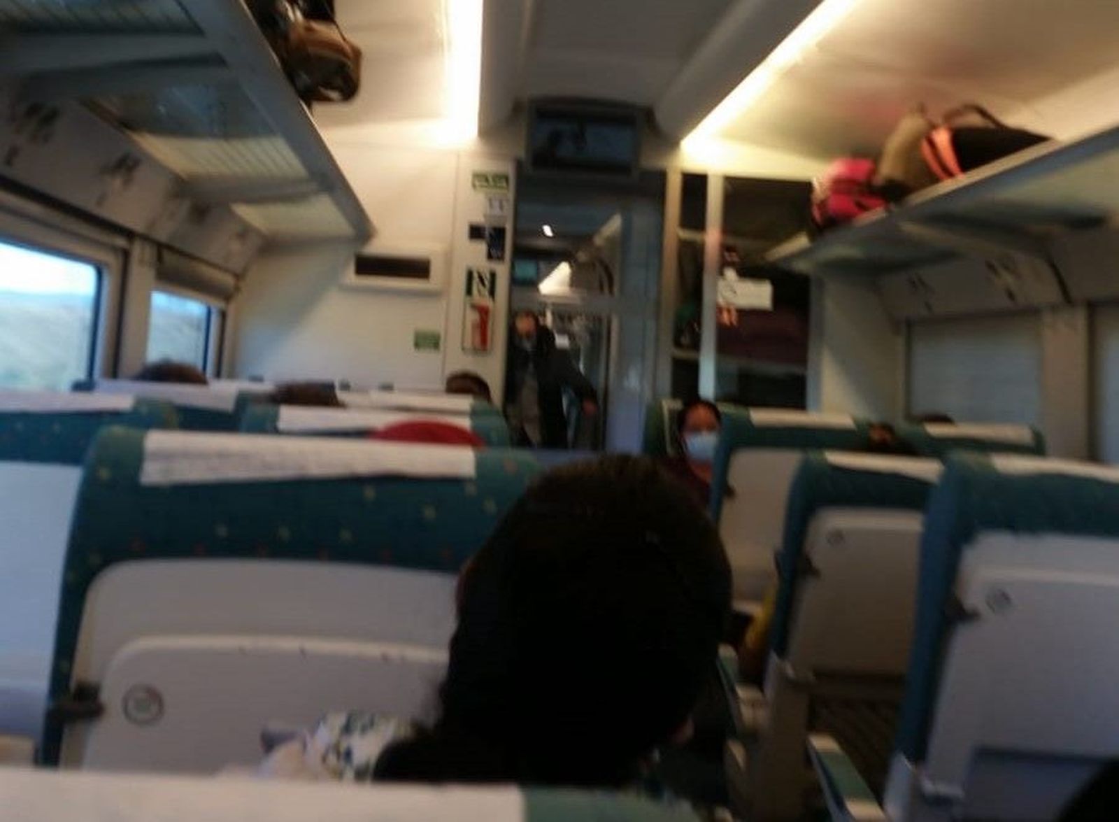 Imagen del interior de tren