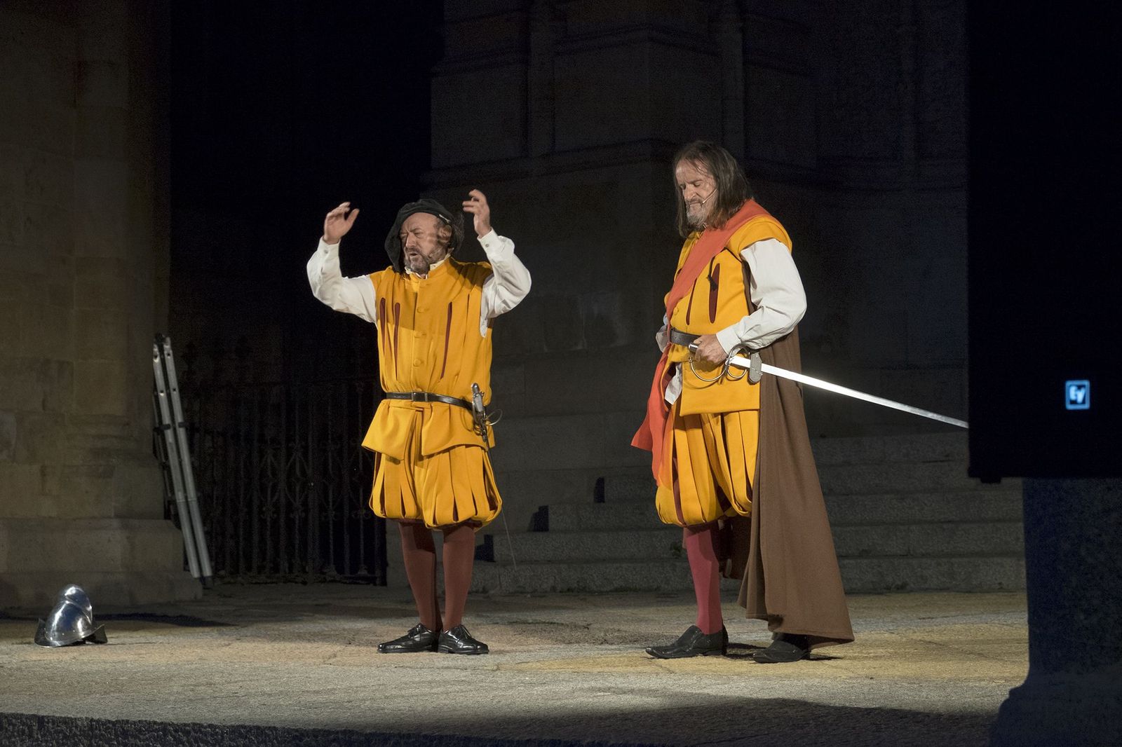 Imagen de la representación teatral