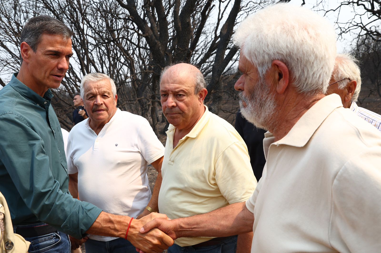GALERÍA | Así ha sido la visita de Pedro Sánchez a Molezuelas de la Carballeda