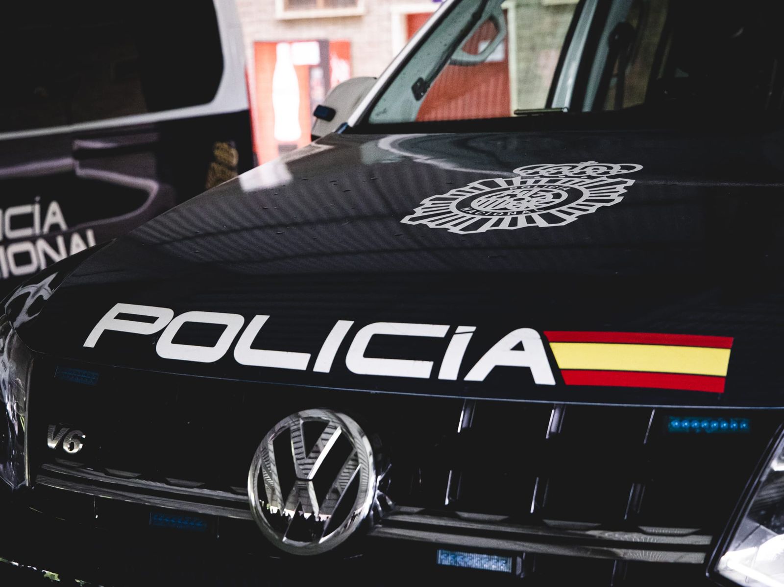 Vehículo Policía Nacional