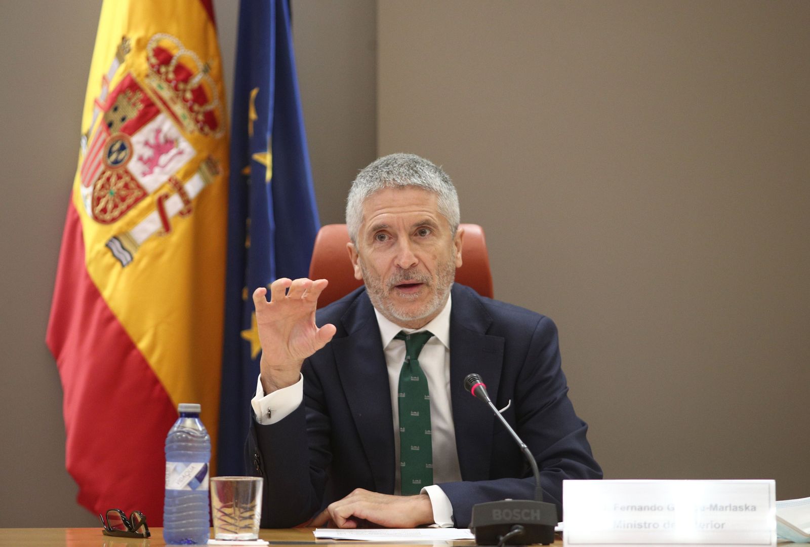 El ministro del Interior, Fernando Grande-Marlaska