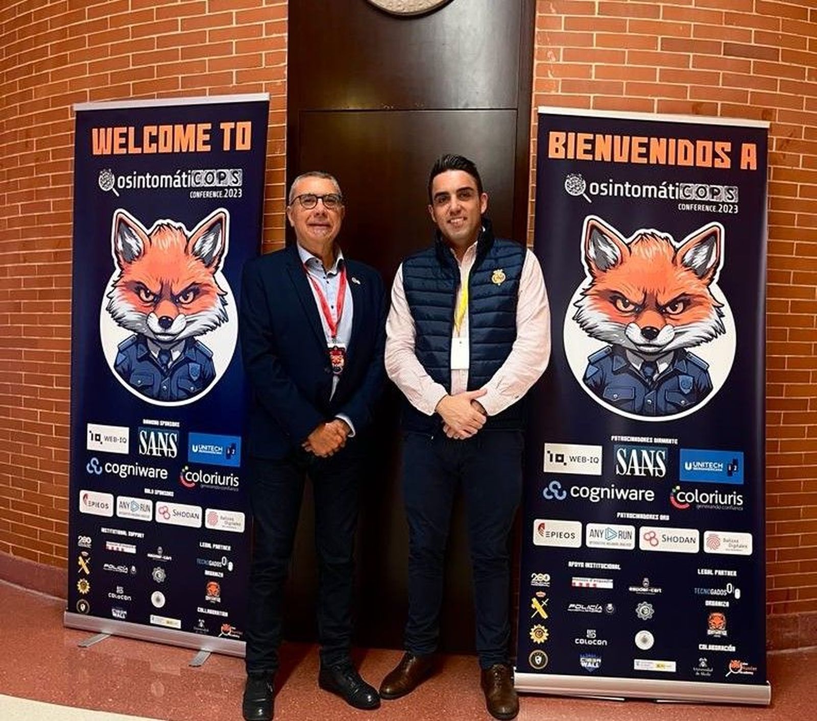 Dos salmantinos en el congreso de inteligencia más importante de Europa