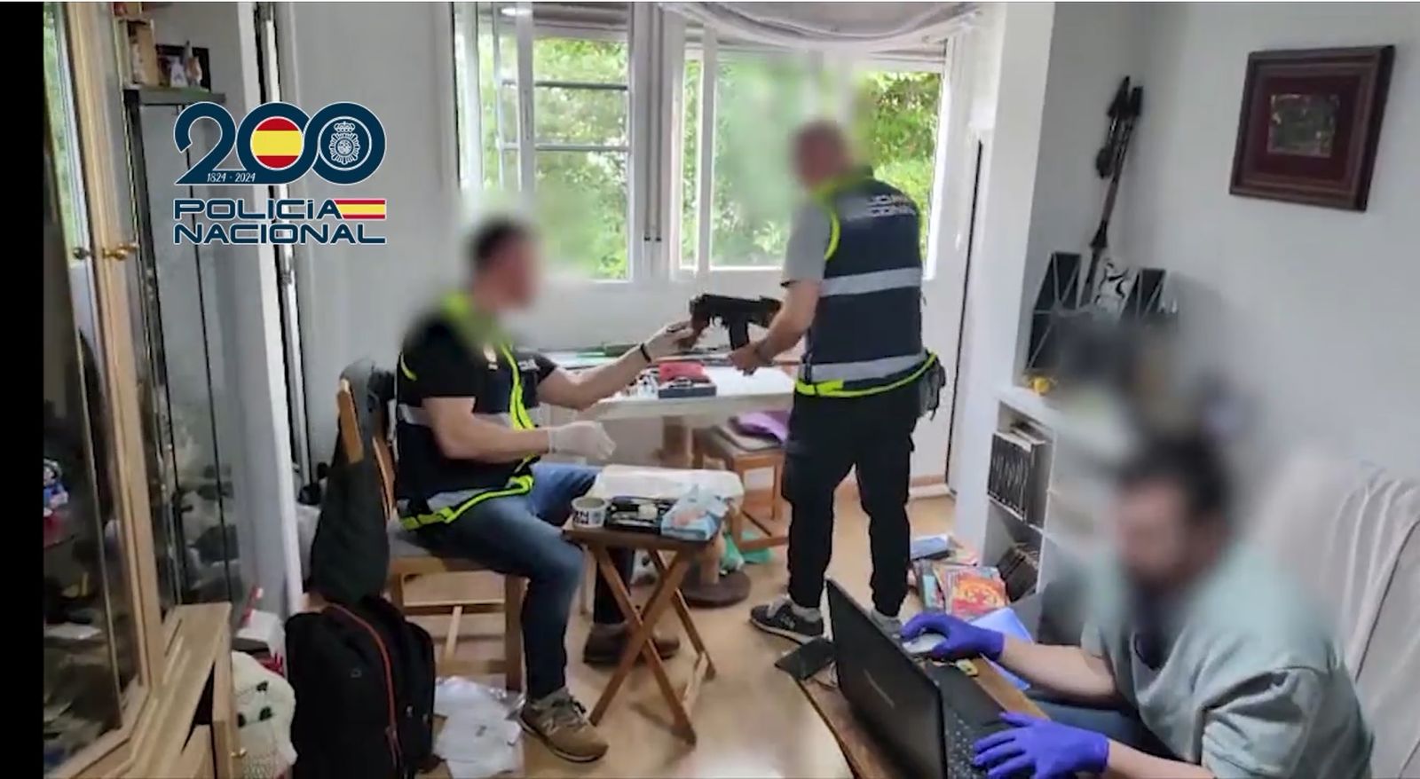 Operación Tridente contra la pornografía infantil (Policía Nacional)