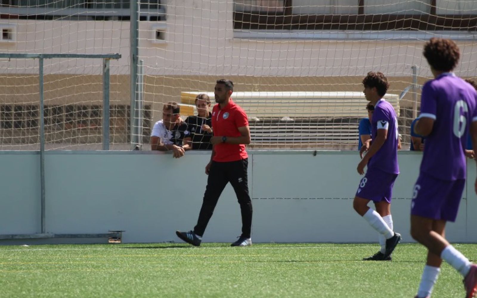 Raul Fuentes, entrenador de Unionistas División de Honor