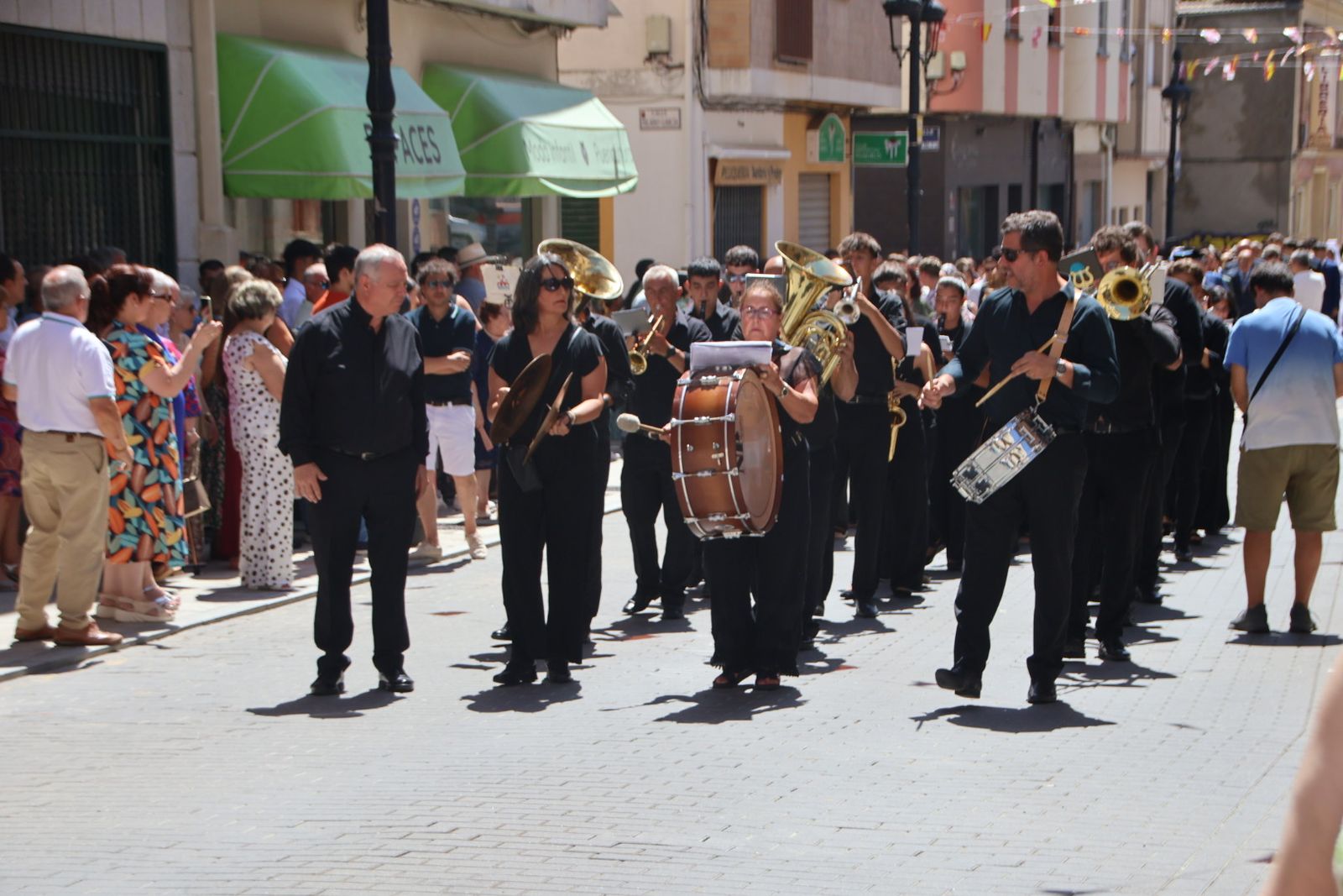 Procesión y ofrenda floral en honor de Nuestra Señora de la Asunción en Guijuelo