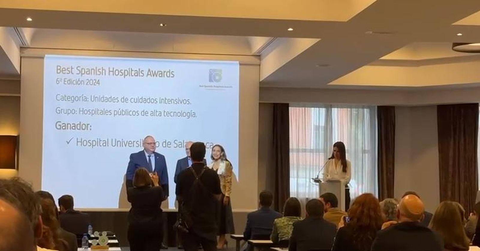 La UCI de Salamanca, reconocida en los Best Spanish Hospitals Awards. Foto: El Intensivista