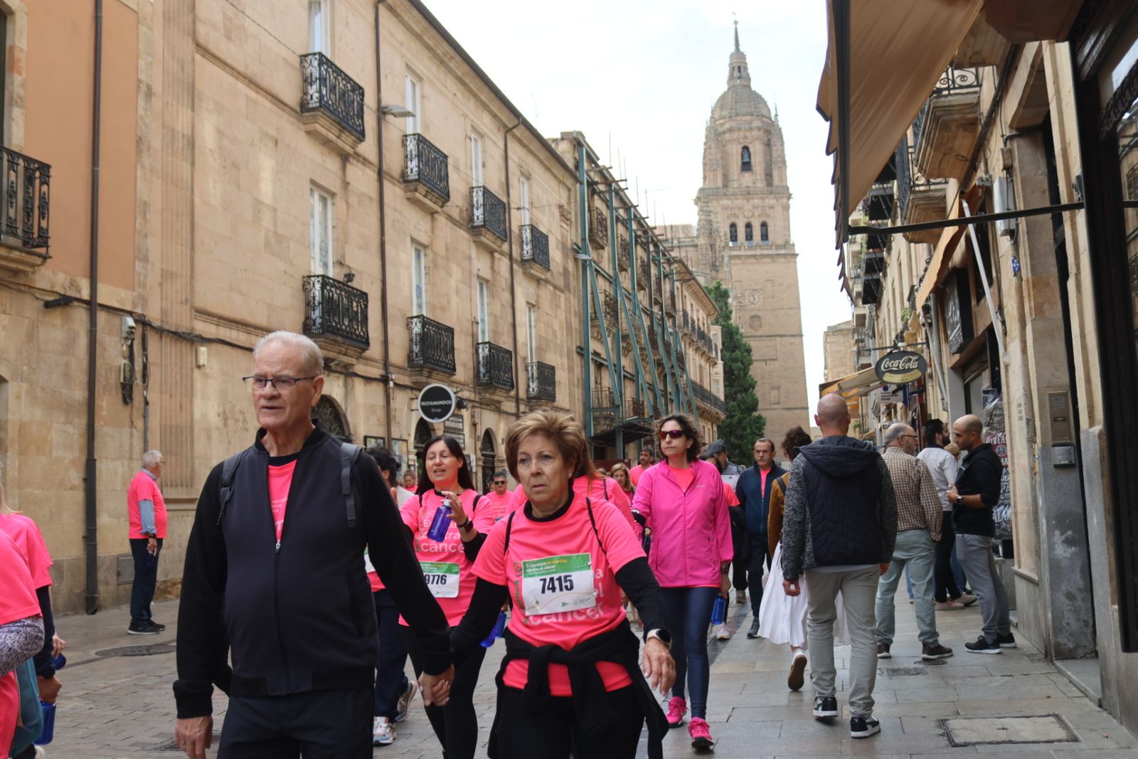 La marcha contra el cáncer vuelve a Salamanca un año más