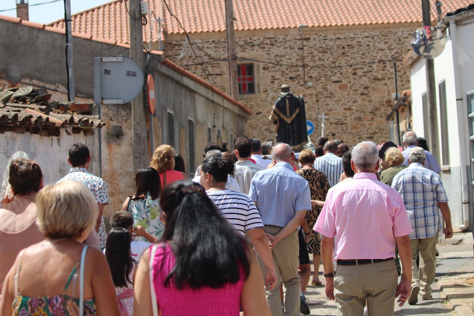Doñinos de Salamanca. Misa en honor a Santo Domingo de Guzmán