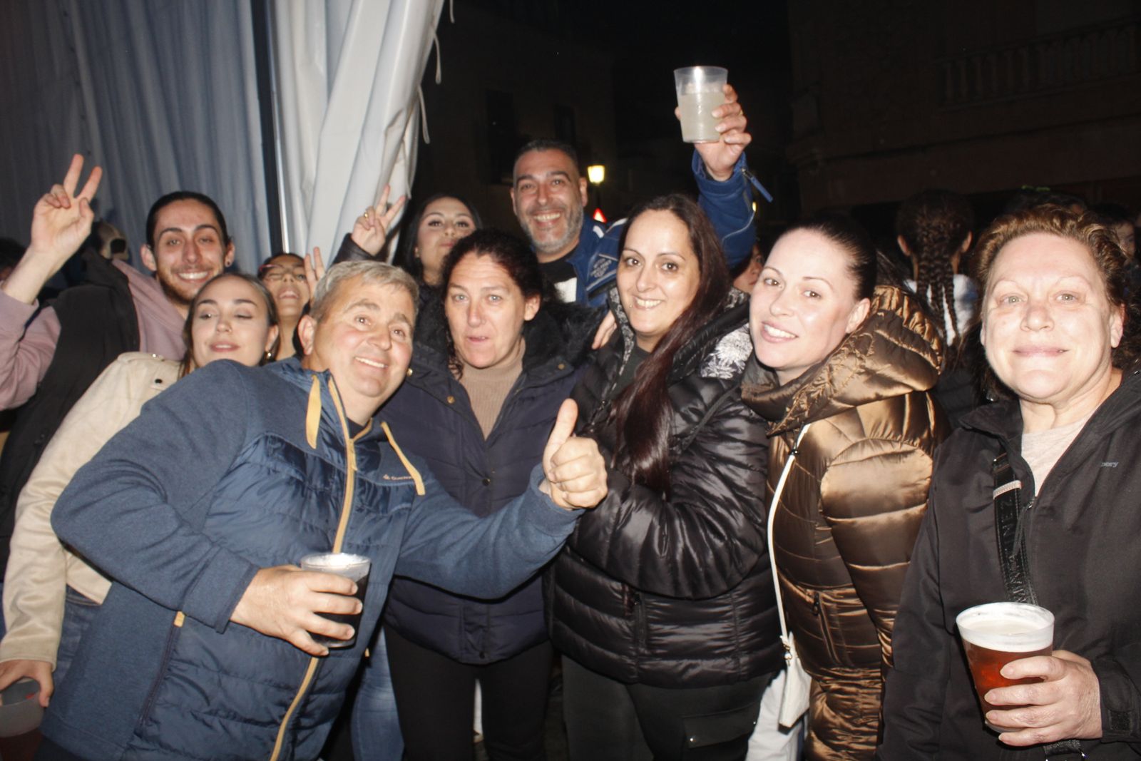 Salamanca de noche, sábado 9 de mayo