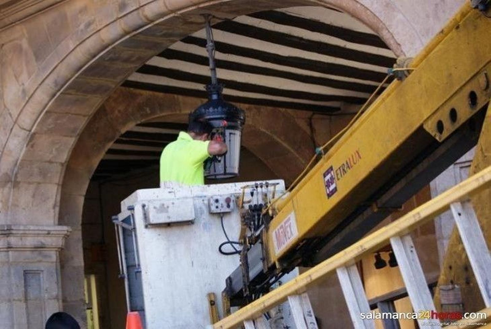 Alumbrado público con menor potencia para ahorrar 90.000 euros al año