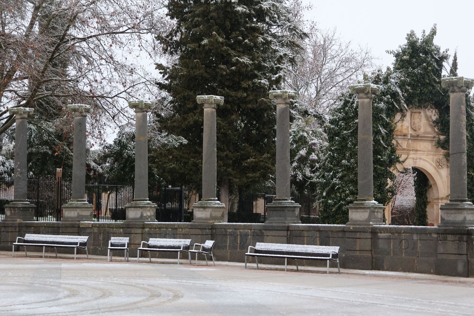 GALERÍA | Nieve en Zamora capital este miércoles