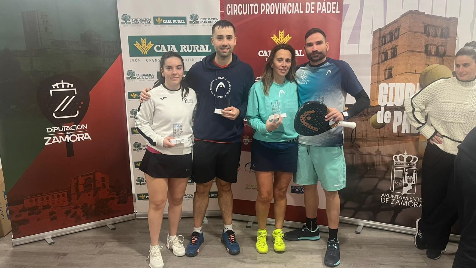 Más de un centenar de jugadores se dan cita en el torneo de pádel en Zamora para ayudar al Club Sedaví afectado por la DANA