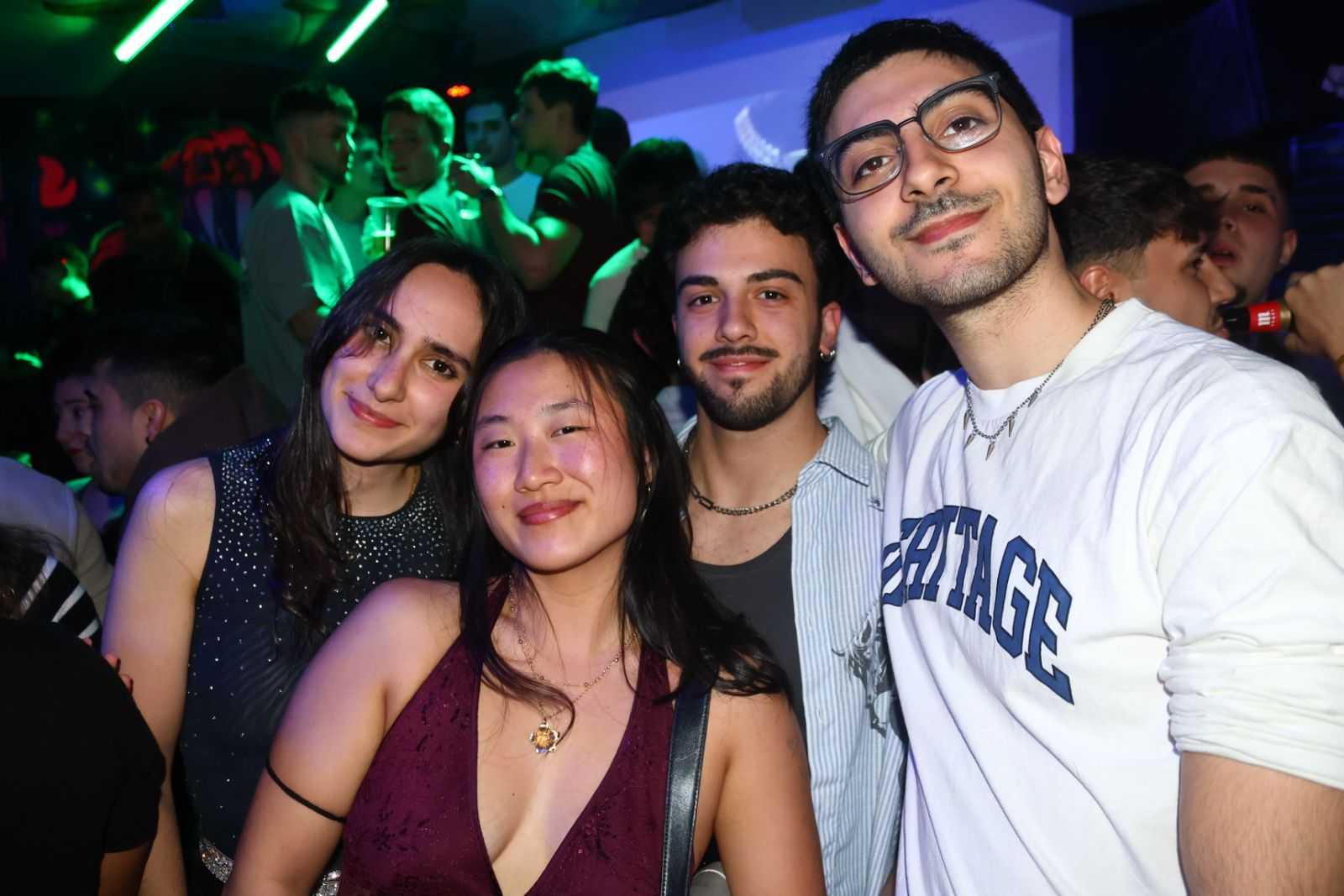 Salamanca de noche, sábado 21 de febrero