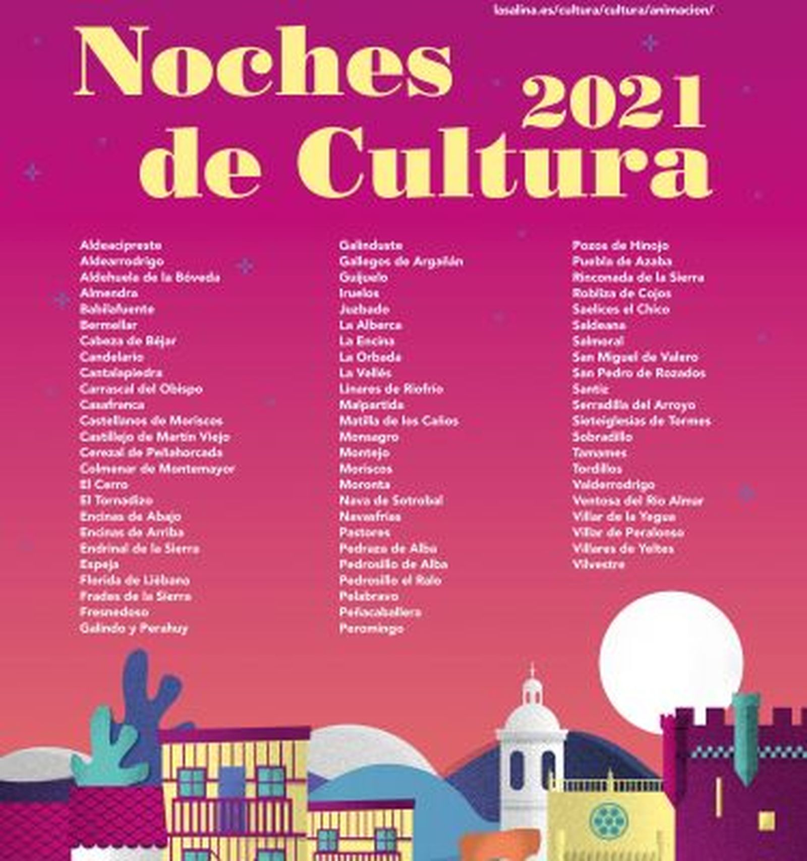 Cartel Noches Cultura